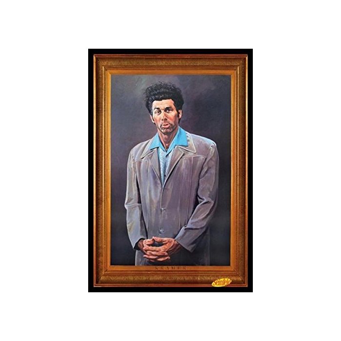 700x700 Buy Art For Less - Seinfeld Kramer Painting