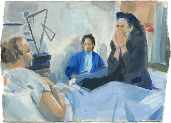 600x434 Pop Culture Oil Paintings - Seinfeld Painting