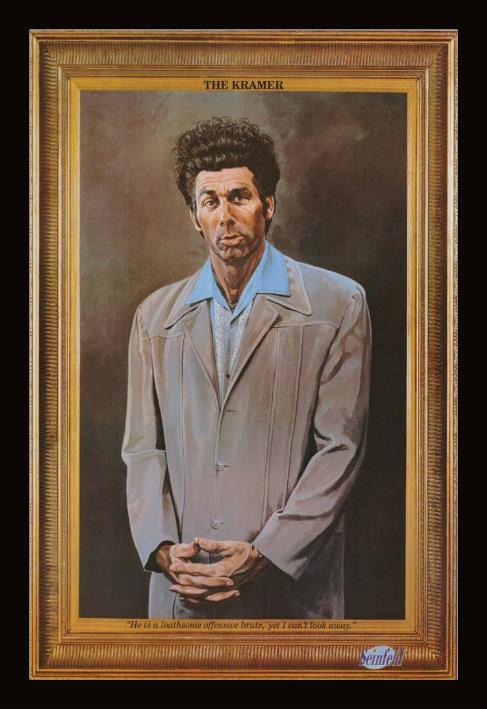 487x709 Seinfeld - Seinfeld Painting