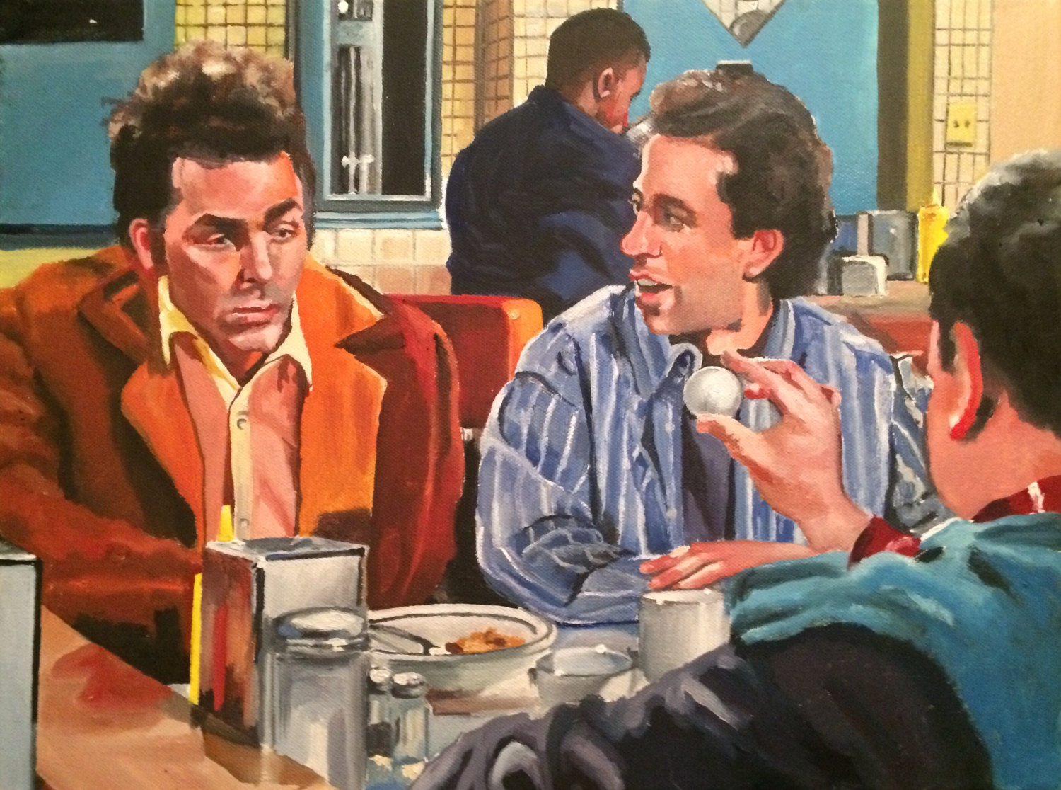 1500x1116 Seinfeld Art Prints - Seinfeld Painting
