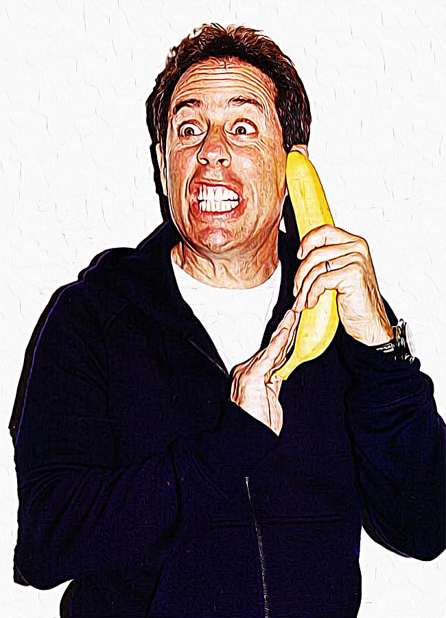 650x900 Jerry Seinfeld Painting By Iguanna Espinosa - Seinfeld Painting