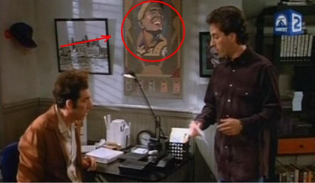 1024x596 Obama's Face On Seinfeld Episode, Page 1 - Seinfeld The Painting