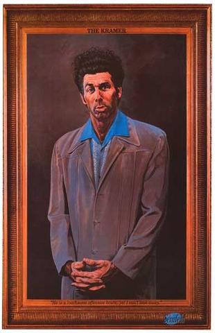 310x480 Seinfeld Kramer Rare Vintage Poster Vintage Poster Plaza - Seinfeld The Painting