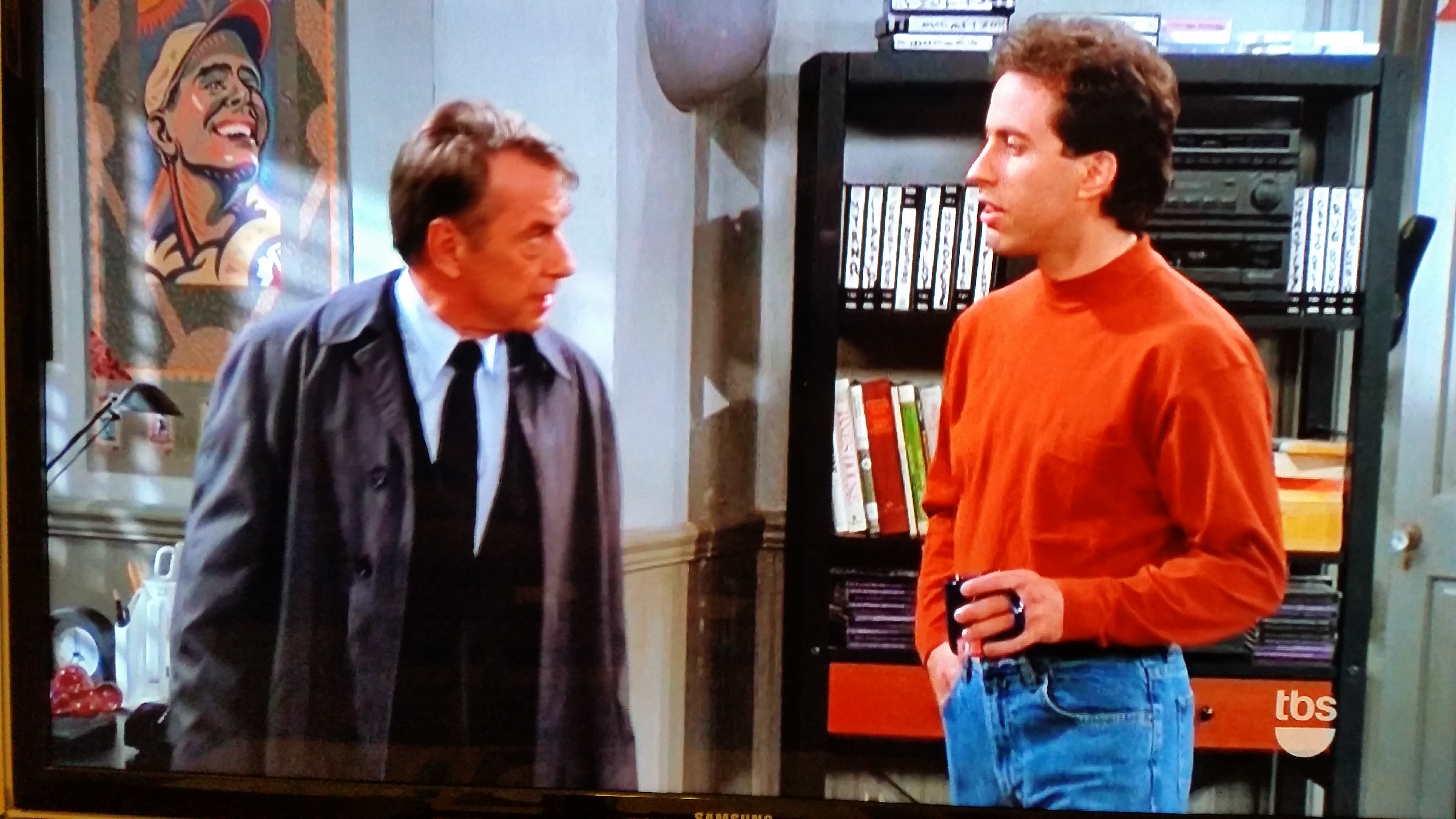 5312x2988 The Painting On Jerry's Wall In Seinfeld Looks Like Obama - Seinfeld The Painting