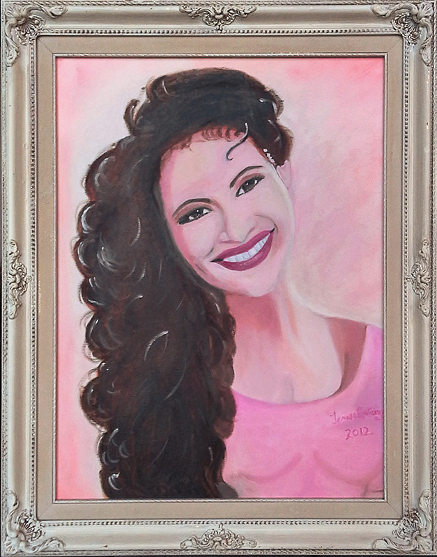627x800 Paintings Pink Street Art - Selena Painting