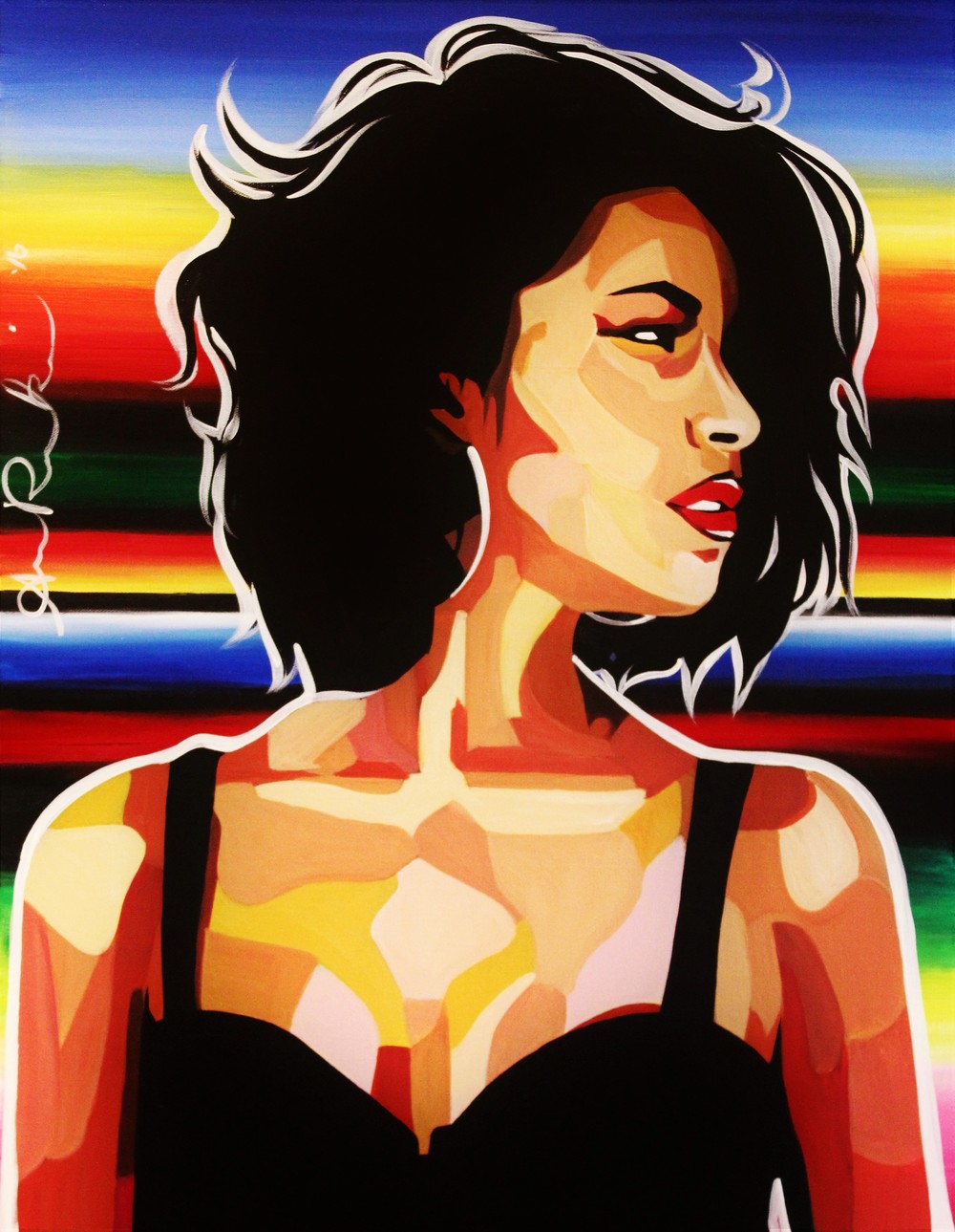 1000x1289 Portraits Anne Rankin - Selena Painting