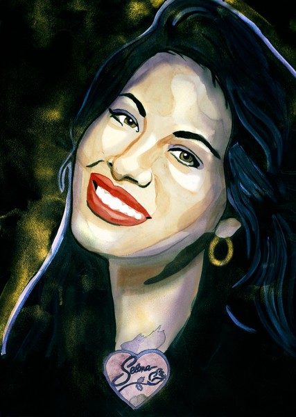 Selena Painting at PaintingValley.com | Explore collection of Selena ...