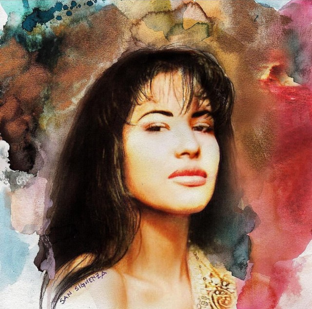 Selena Quintanilla Painting at PaintingValley.com | Explore collection ...