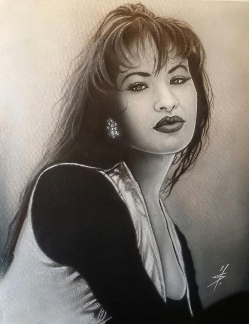 Selena Quintanilla Painting at PaintingValley.com | Explore collection ...