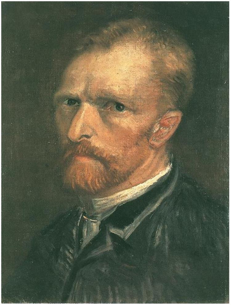 750x992 Self Portrait Vincent Van Gogh - Self Painting