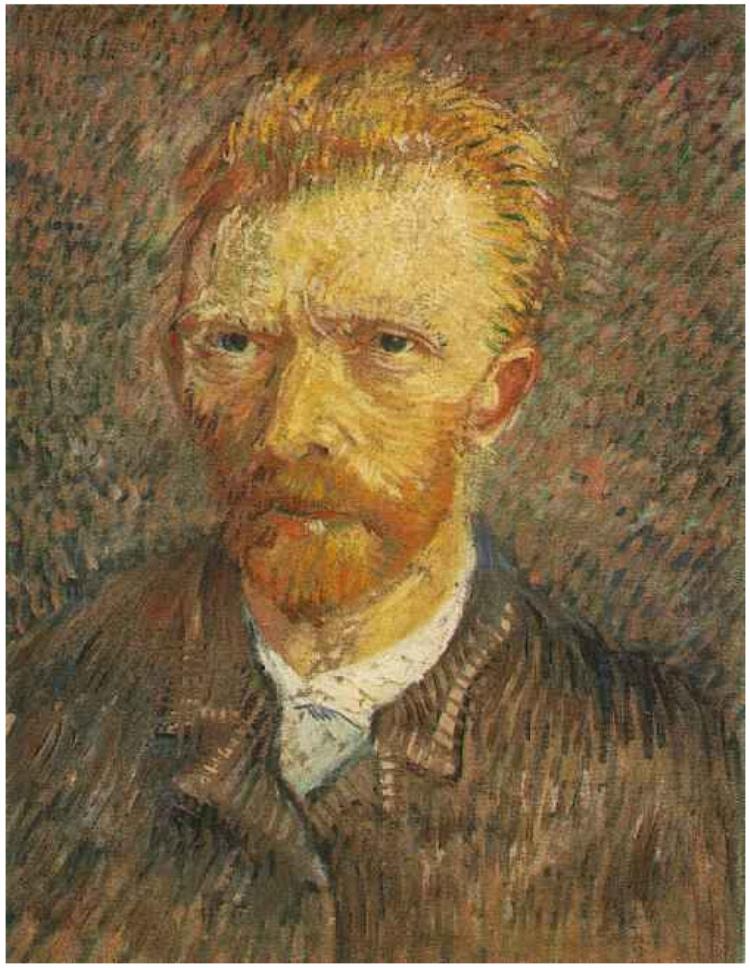 750x968 Self Portrait Vincent Van Gogh - Self Portrait Painting