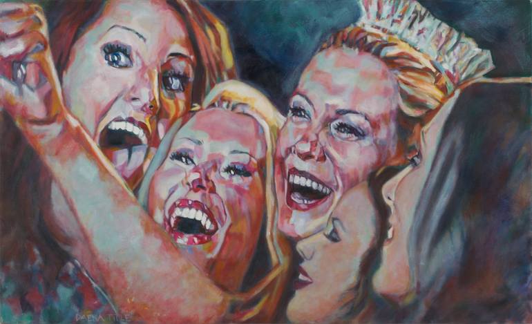 770x469 Saatchi Art Miss Selfie Painting By Daena Title - Selfie Painting