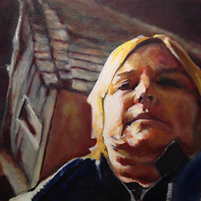 288x287 Tom Montan, Looking For Selfies To Paint - Selfie Painting