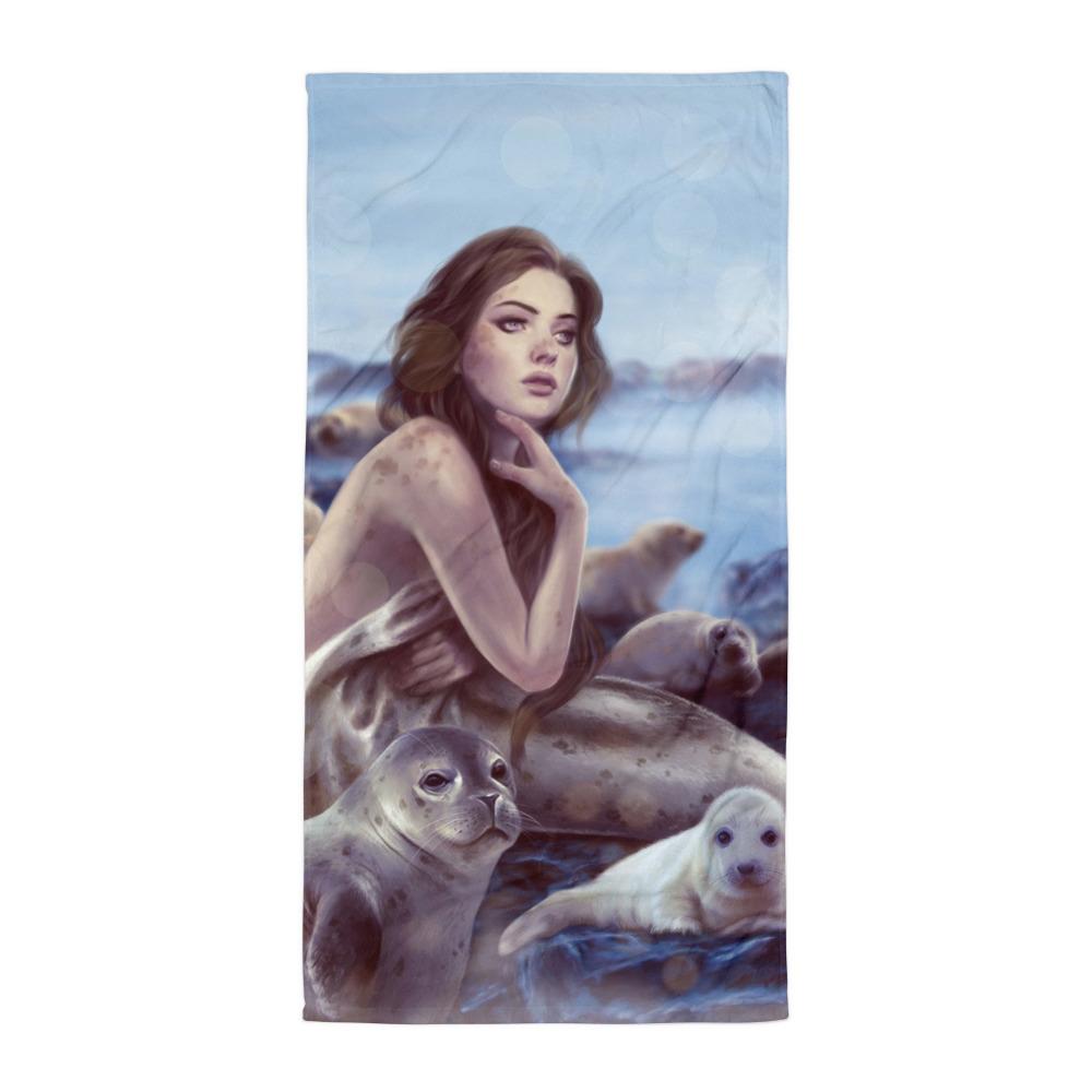 1000x1000 Towel - Selkie Painting