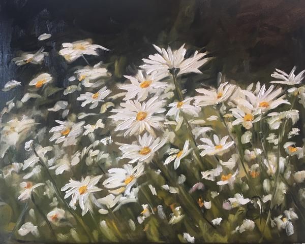 600x481 Dances With Daisies Paintings Online, Selling Art And Art Oil - Sell Oil Painting Online