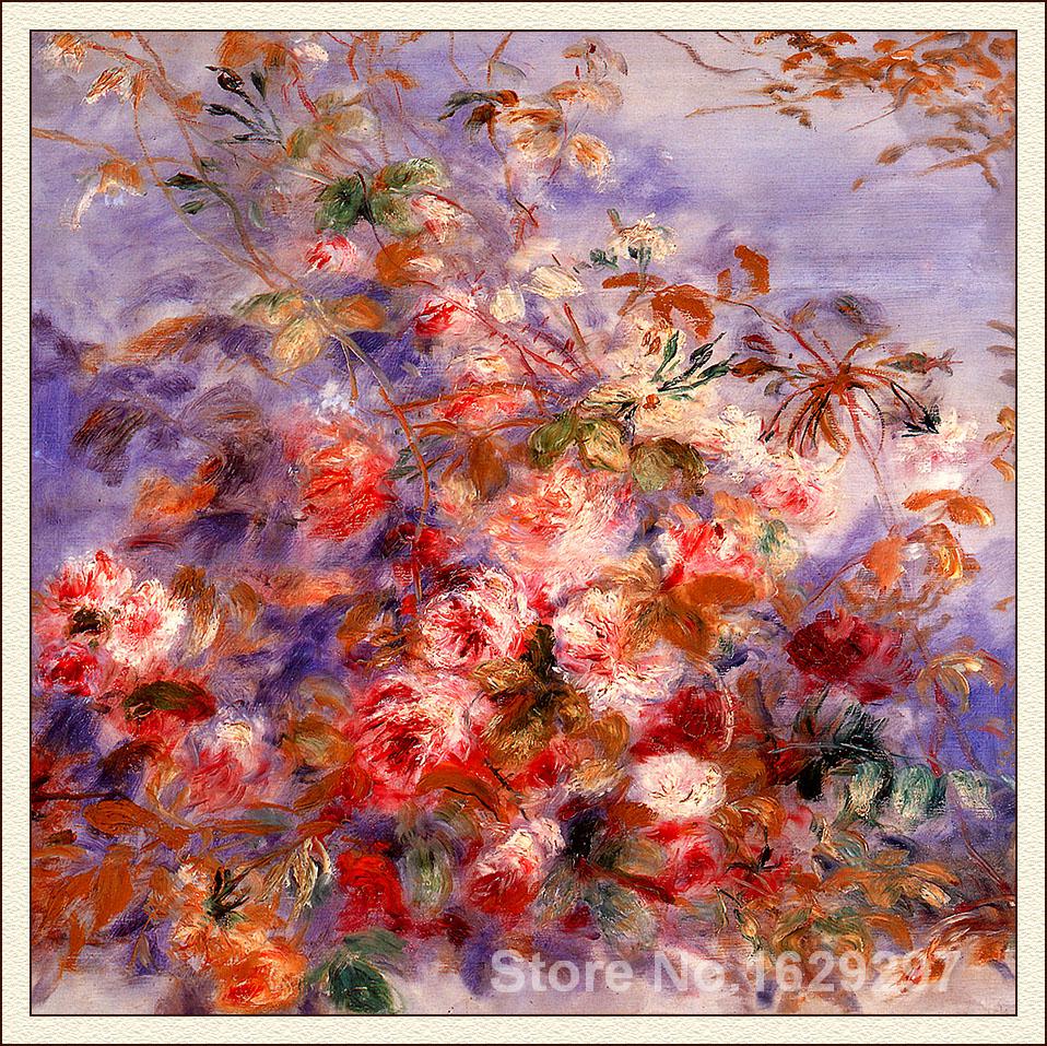 958x957 Sell Paintings Online Pierre Auguste Renoir Reproduction Of Roses - Sell Painting Online