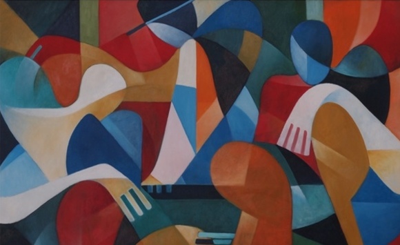 580x355 Semi Abstract Painting Abstract Painting Art For Sale Buy - Semi Painting