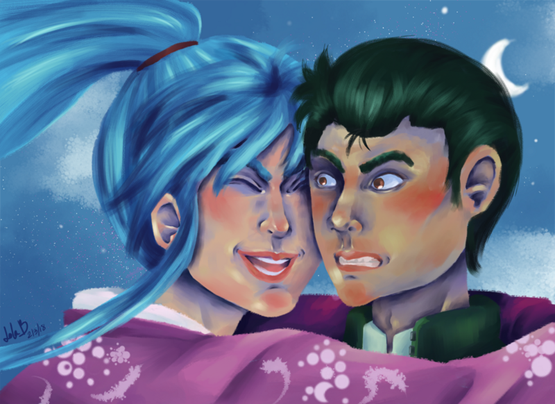 800x582 Full Color Semi Realistic Painting - Semi Realistic Painting