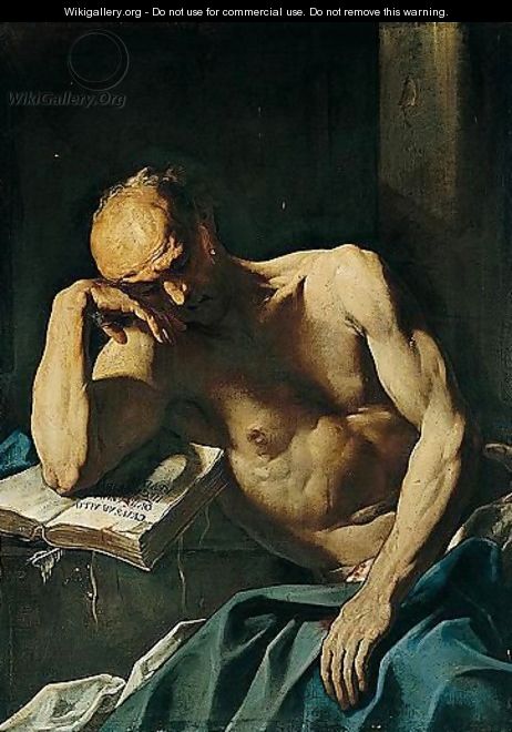 462x660 A Philosopher, Probably Seneca - Seneca Painting
