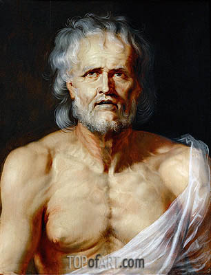 306x400 The Dying Seneca Rubens Painting Reproduction 13711 Topofart - Seneca Painting