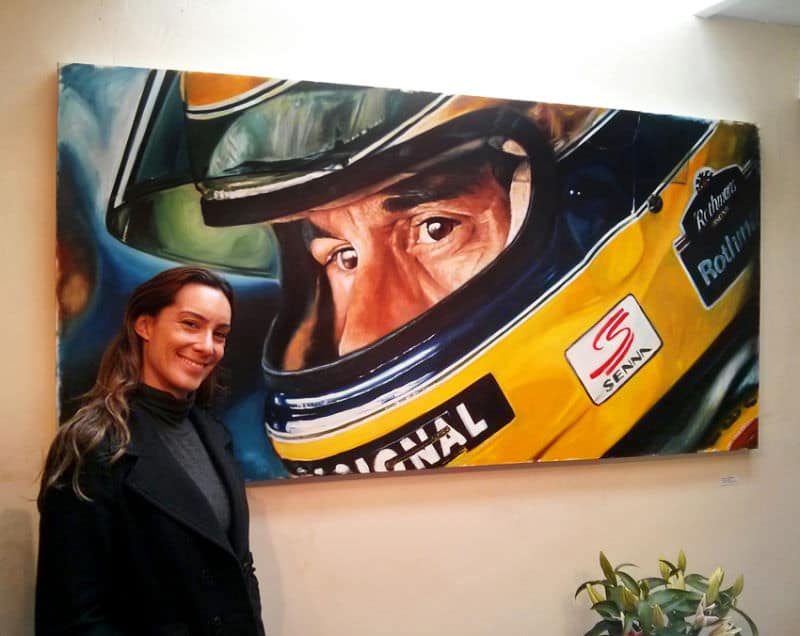 800x636 Ben Askem's Bianca Senna Visit - Senna Painting