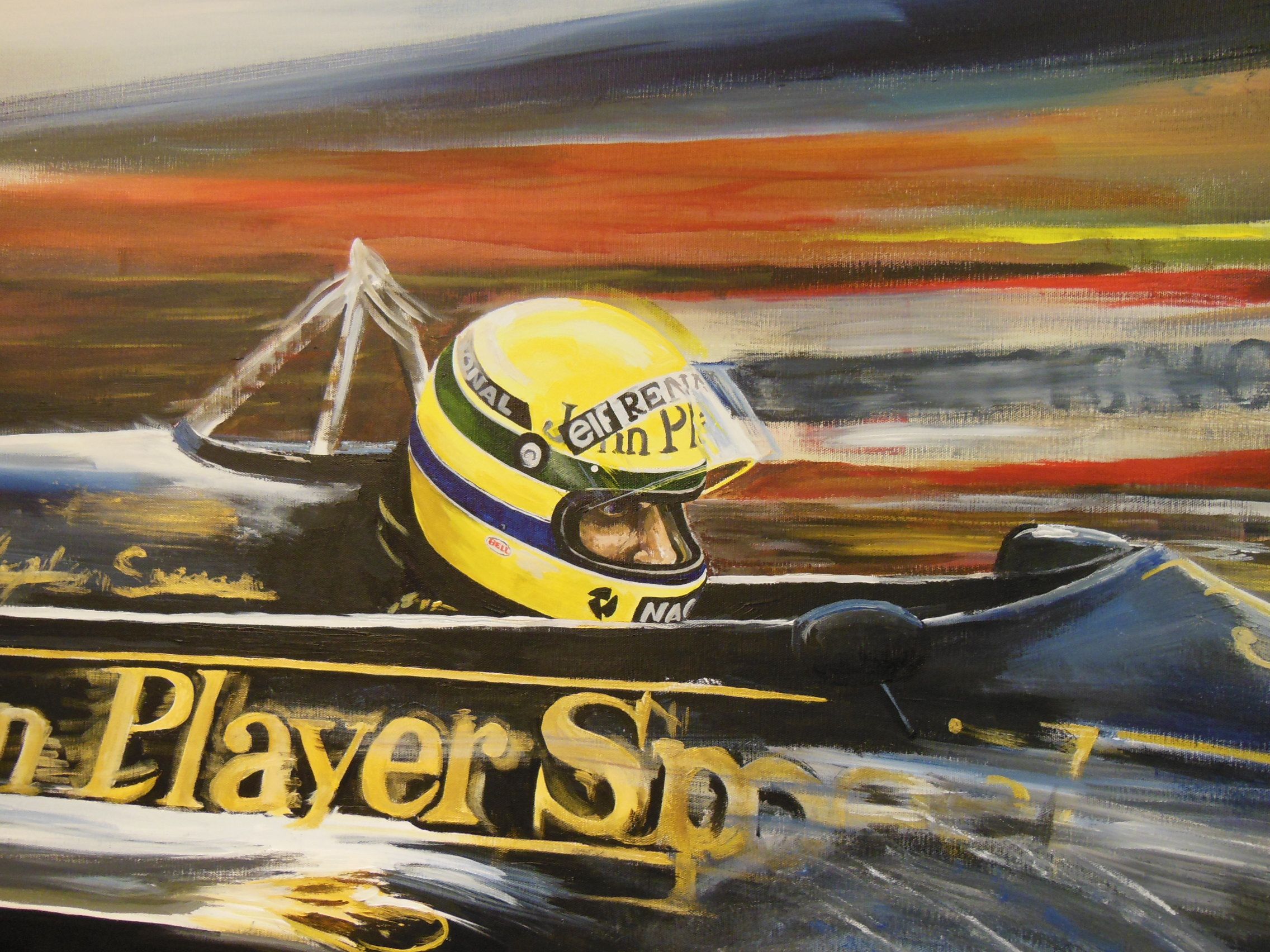 2272x1704 Close Up Detail On Senna Painting A.senna - Senna Painting