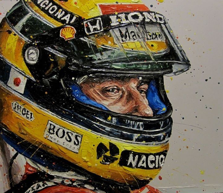 720x624 Paul Oz Senna Painting - Senna Painting