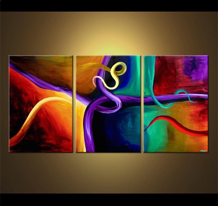 750x708 Painting - Sensual Abstract Painting