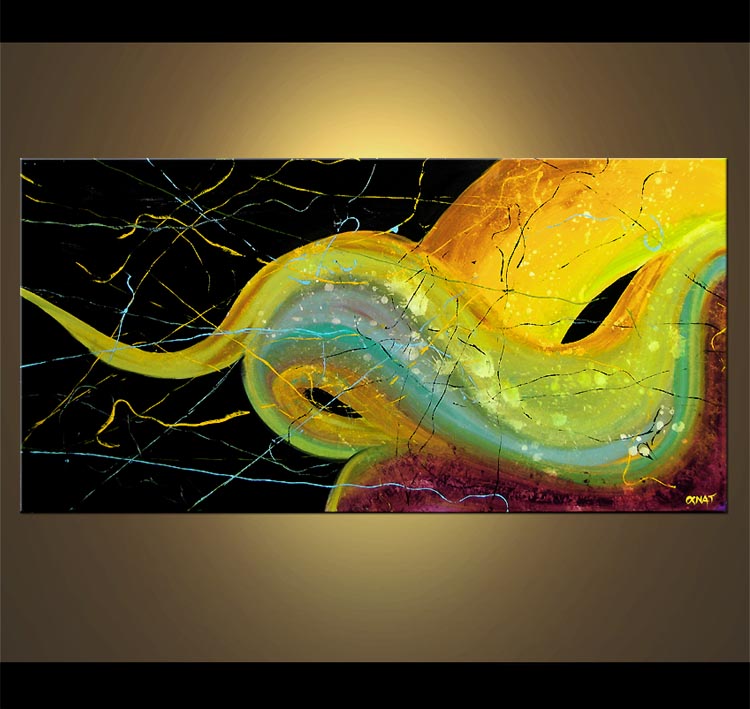 750x709 Painting - Sensual Abstract Painting