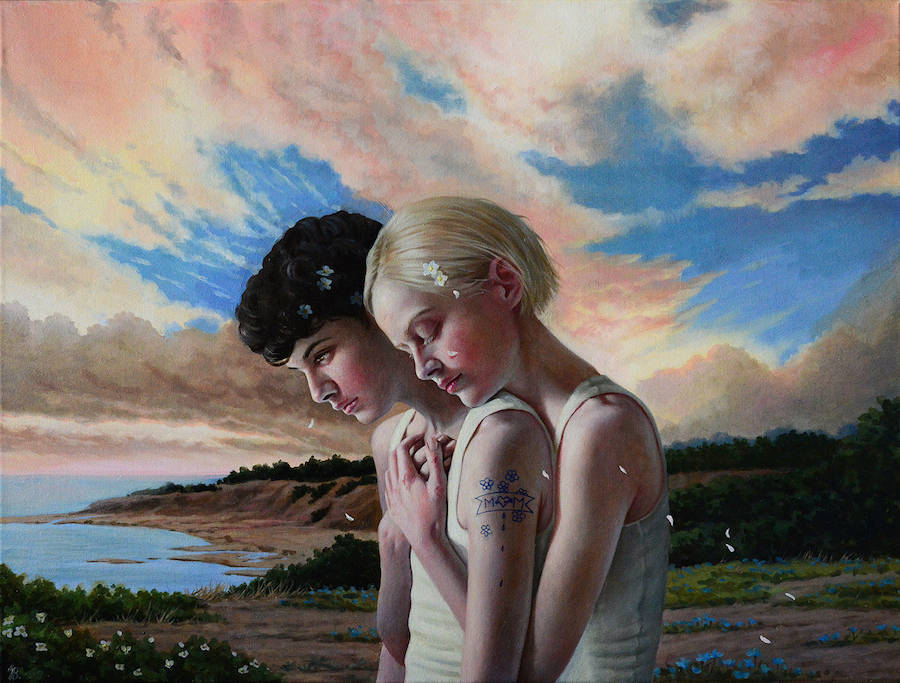 900x683 Folkloric Amp Sensual Paintings Fubiz Media - Sensual Painting