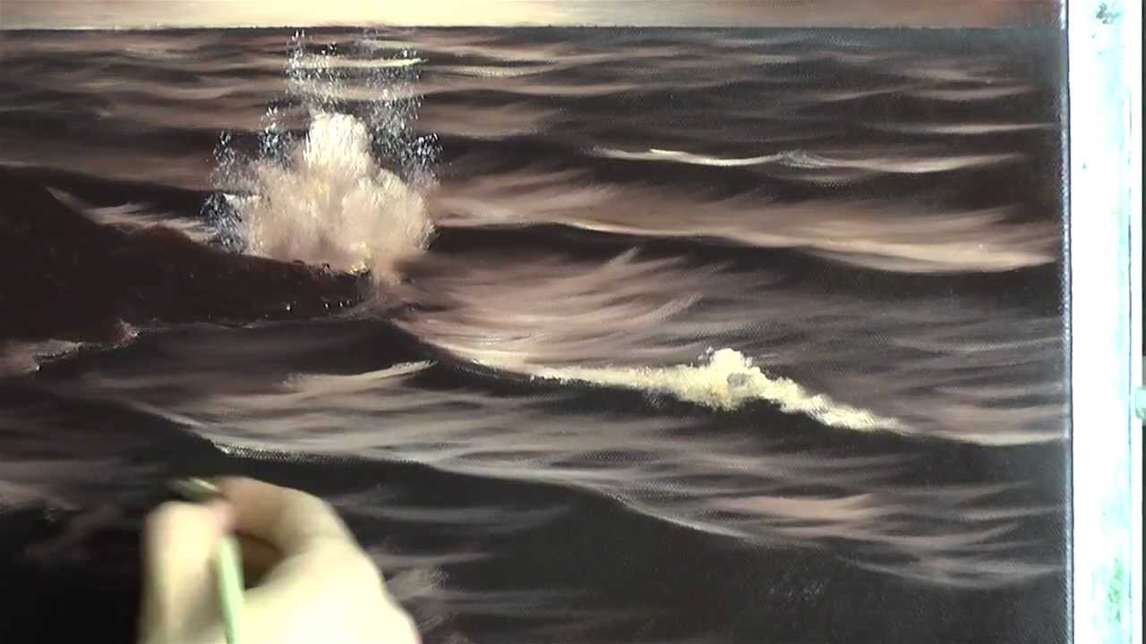 1280x720 Sepia Sea - Sepia Painting