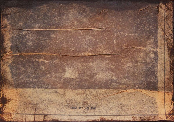 600x421 Mixed Media Art How To Grungy Background - Sepia Tone Painting