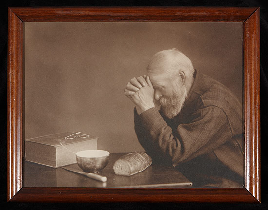 550x431 The Grace Photo By My Great Great Great Uncle Eric Enstrom - Sepia Tone Painting