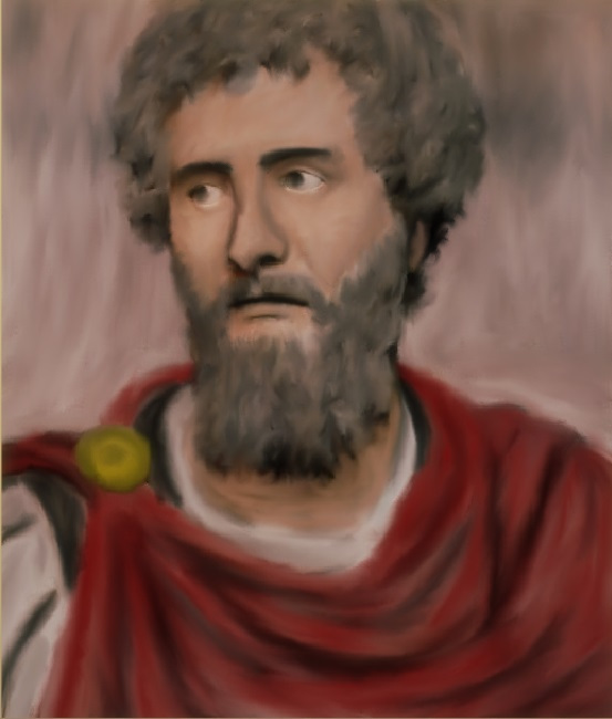 553x650 Septimius Severus By Stranger86 - Septimius Severus Painting