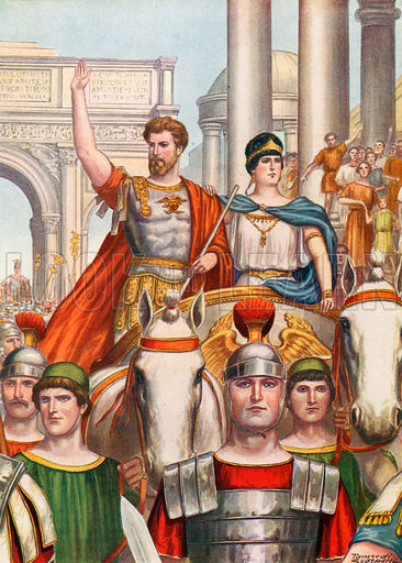 366x512 User Blogwildstarskaoriseptimius Severus Vs Liu Bei Deadliest - Septimius Severus Painting