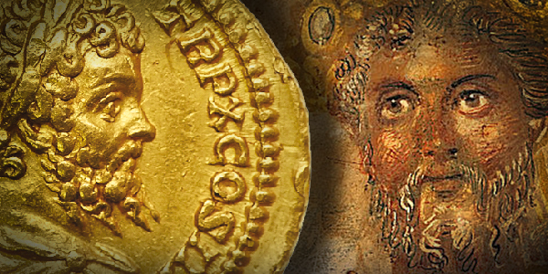 600x300 Ancient Coins - Septimius Severus Painting