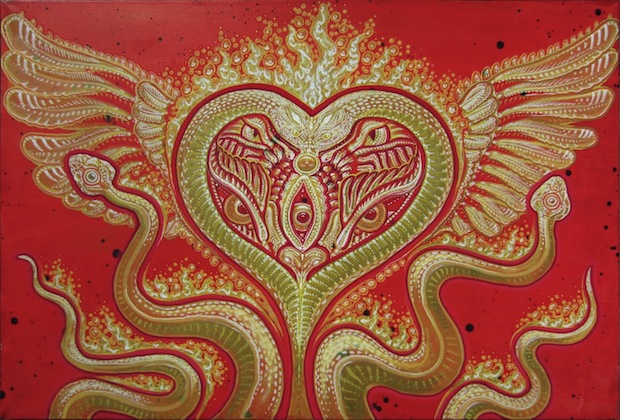 620x420 Seraphim Angels, Dragons, Amp My Live Painting From Aura 2013 - Seraphim Painting