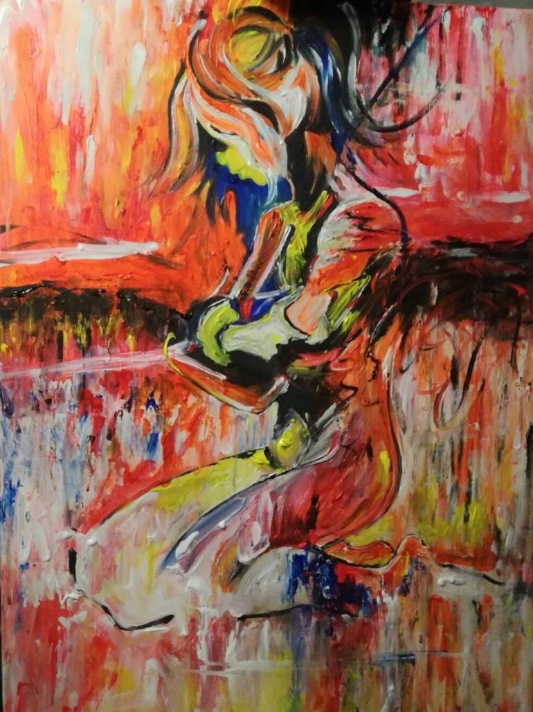 770x1028 Saatchi Art Serenity Painting By Anisha Samani - Serenity Painting