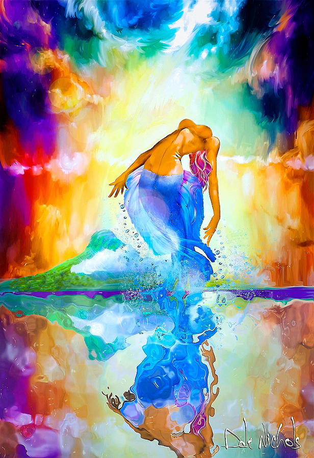 616x900 Serenity Painting By Dale Nichols - Serenity Painting