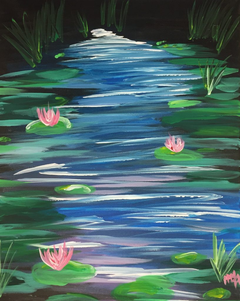 816x1024 Paint N' Party Event - Serenity Painting