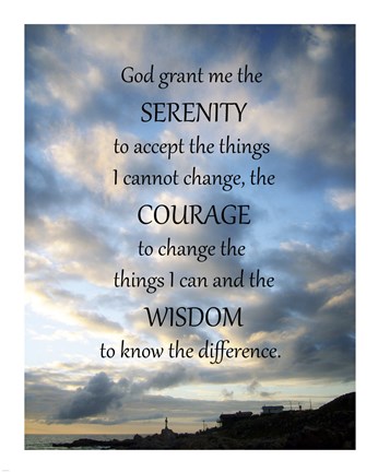 346x432 Serenity Prayer - Serenity Prayer Painting