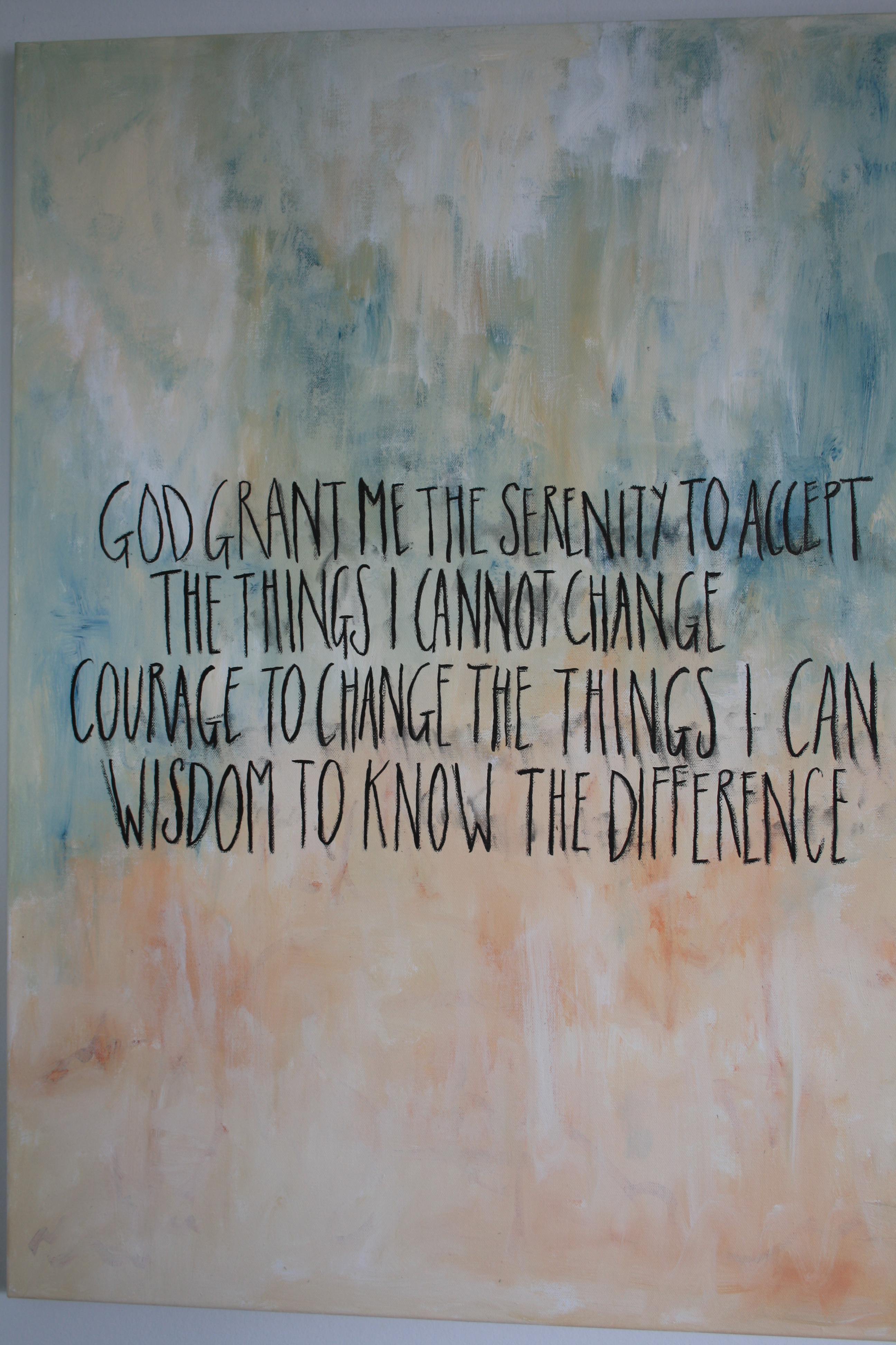 2592x3888 A Serenity Prayer Painting Tinagronlund Foundmyself - Serenity Prayer Painting