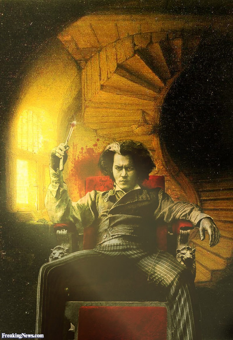 800x1170 Serial Killer Johnny Depp Painting Pictures - Serial Killer Painting