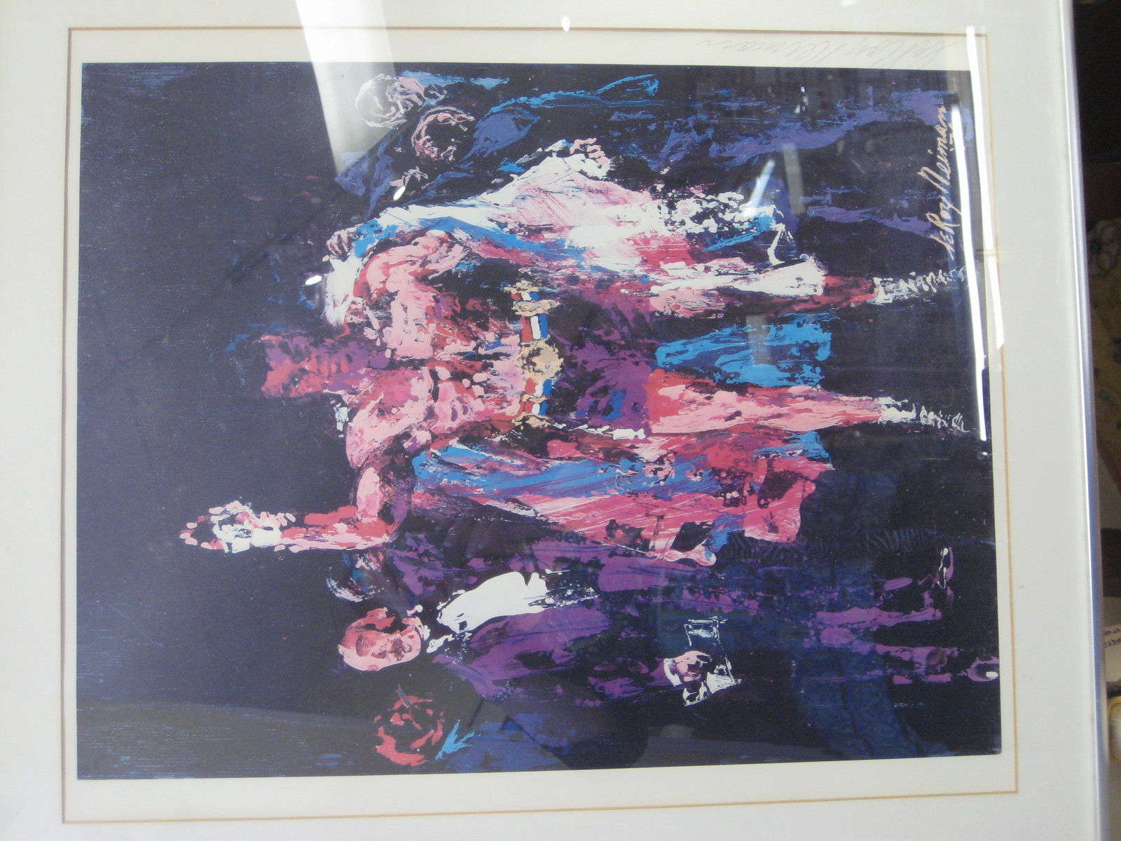 1600x1200 Muhammad Ali Serigraph Leroy Neiman Signed 1976 Tribute - Serigraph Painting