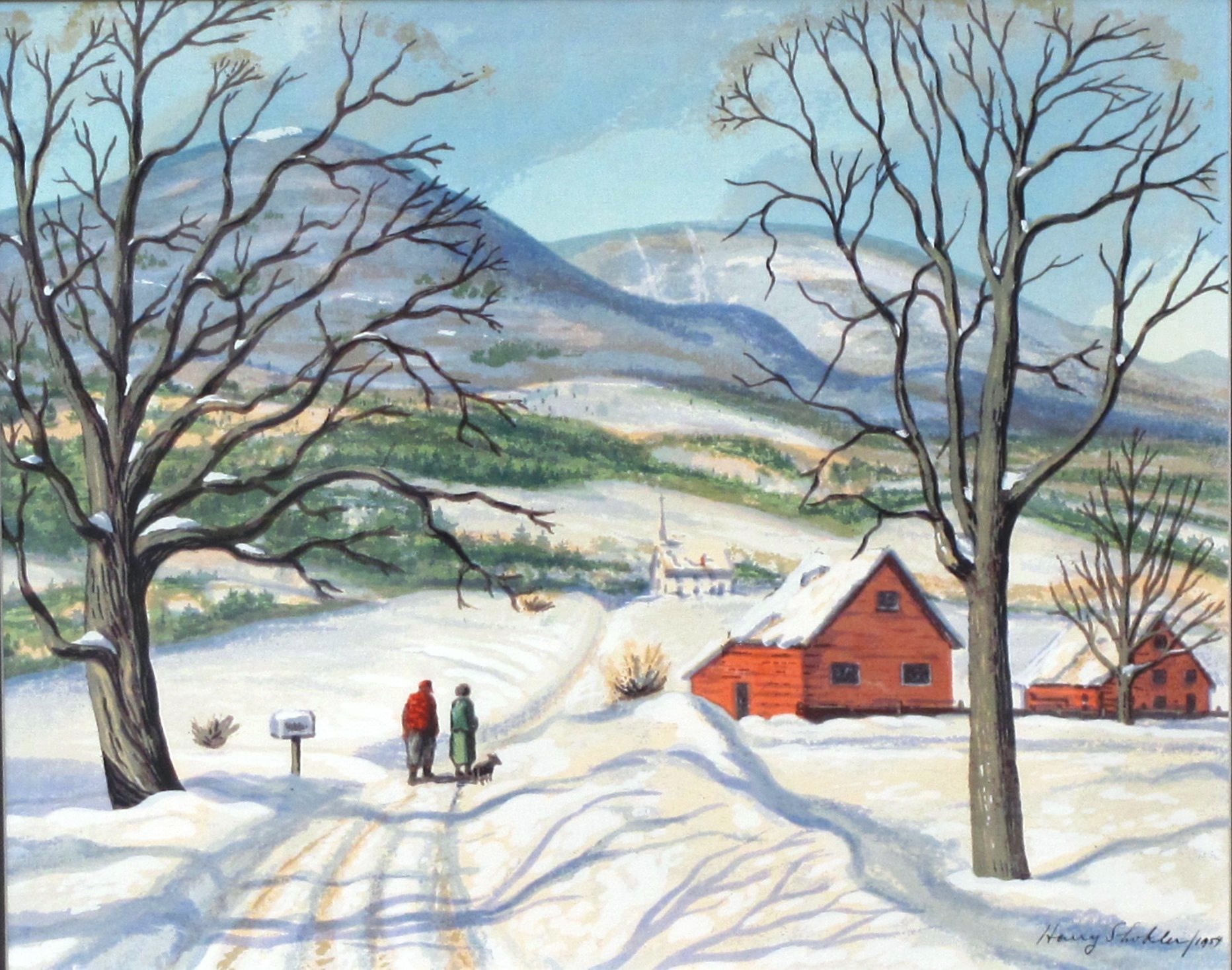 1864x1468 Harry Shokler Londonderry Artist - Serigraph Painting