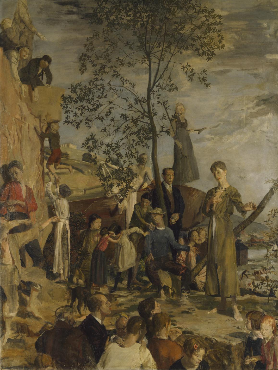 1157x1536 Sermon On The Mount', Robin Guthrie, 1922 Tate - Sermon On The Mount Painting