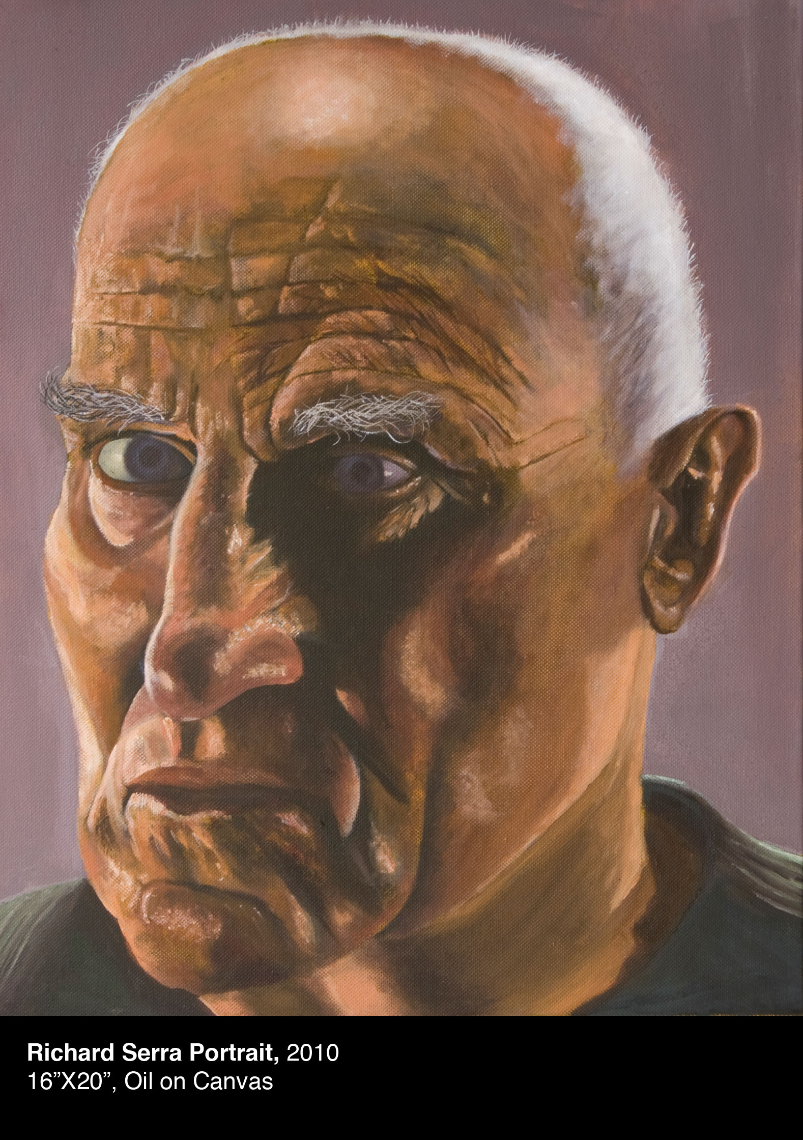 1578x2240 Richard Serra Painting - Serra Painting