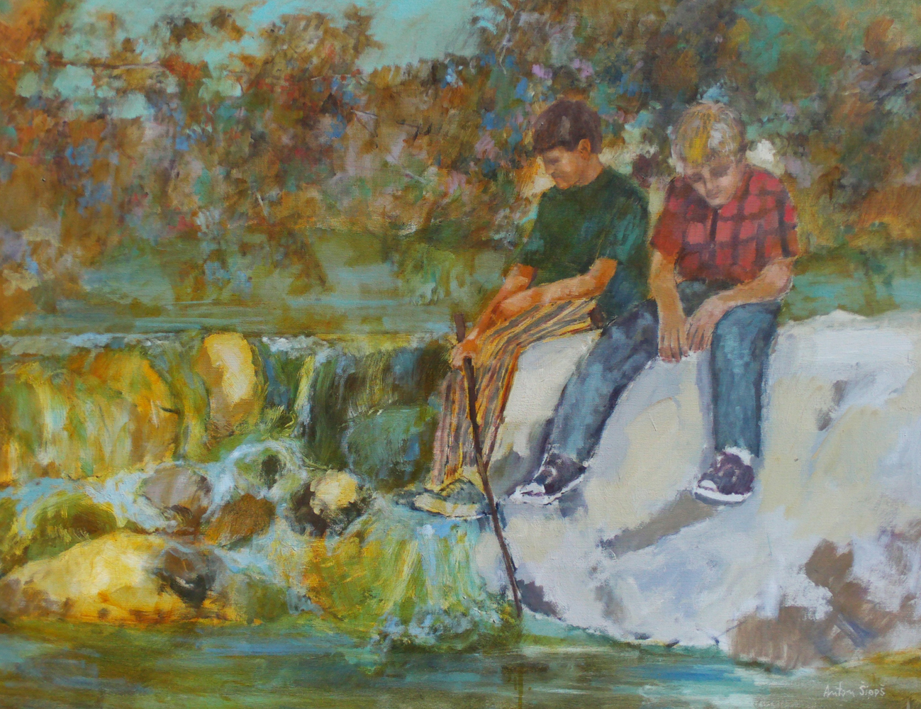 1299x1000 Anton Sipos Art For Sale - Serta Painting