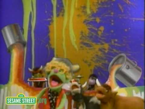 480x360 Sesame Street Wet Paint - Sesame Street Painting