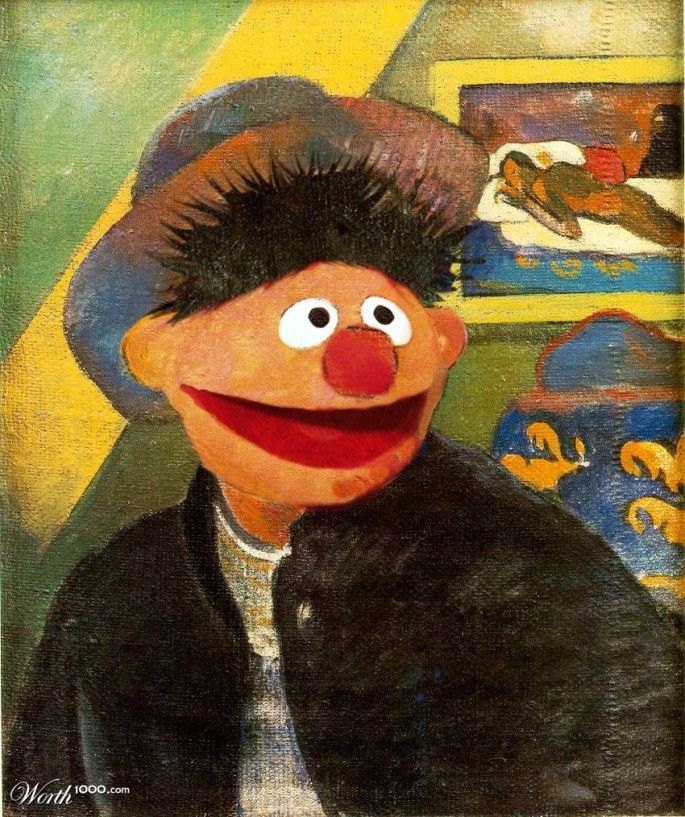685x817 Sesame Street Characters In Renaissance Paintings [10 Pictures - Sesame Street Painting